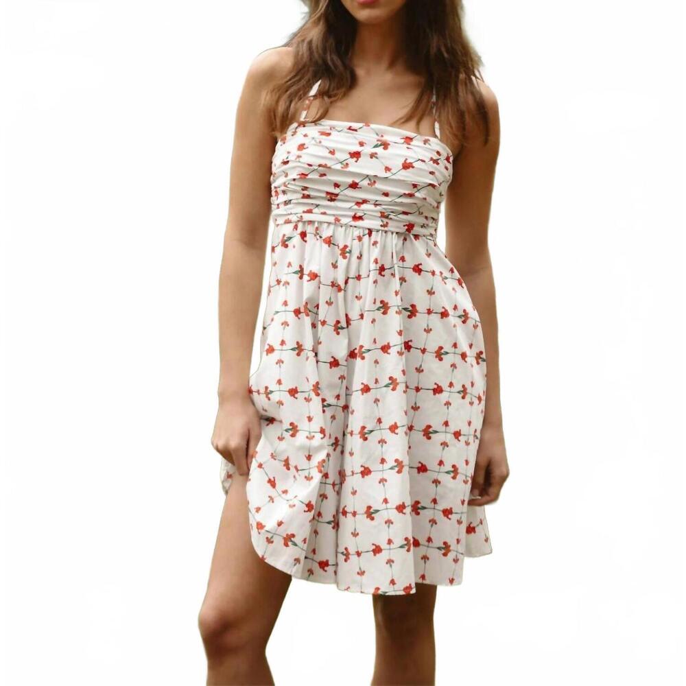 NEW HUTCH rella romper in red trellis floral - Picture 6 of 7
